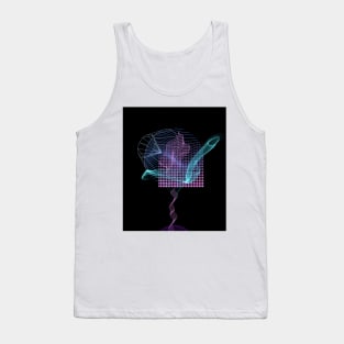 Glitch Pattern Tank Top